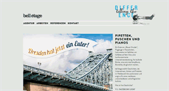 Desktop Screenshot of belletage.com